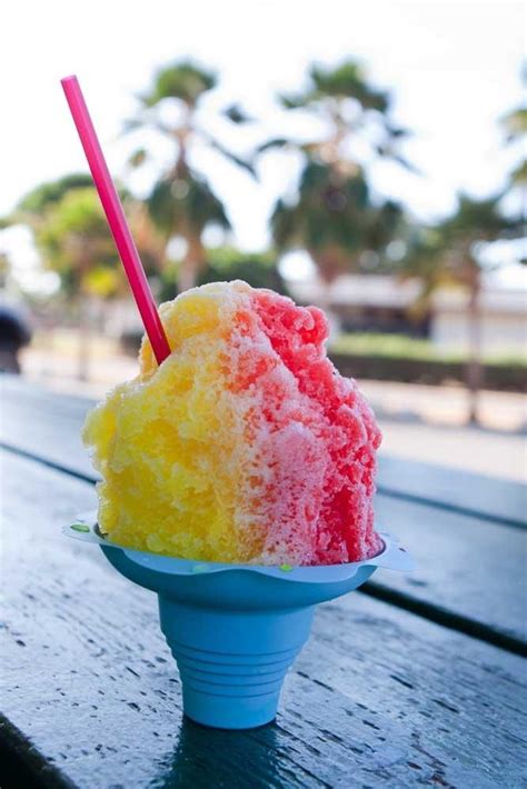 Hawaiian ice near me - The shave ice machine rents for $85.00 Each. 1536 watts / 13 amps. Purchase an Extra Quart of Syrup, 25 Insulated Foam Cups, and 25 Spoon Straws for $5.00. Shave Ice Syrup Flavors. Cherry, Strawberry, Tigers Blood, Grape, Orange, Blue Raspberry, Lemon Lime, Pineapple, Coconut, and Watermelon. * A SNOW CONE is made by a machine that grinds the ... 